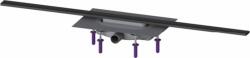 KESSEL Linearis Infinity zuhany lefolyó 110 cm fekete 45302.11