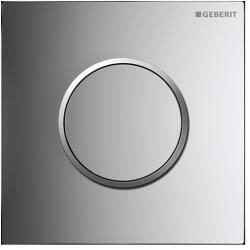 Geberit Typ 10 öblítő gomb piszoárhoz fényezett króm-matt króm 116.015. KH. 1 (116015KH1)