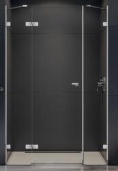 NEW TRENDY Eventa zuhanyajtók 130 cm dönthető króm fényes/átlátszó üveg EXK-4462 (EXK4462)