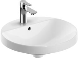 Geberit Variform mosdótál 48x48 cm kerek süllyesztett fehér fényes 500.705. 00.2 (500705002)