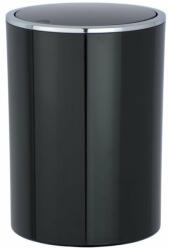 WENKO Inca szemeteskosár 5 l króm-fekete 22558100 (22558100)