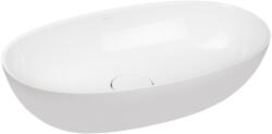 KSURO 02 mosdótál 60x36 cm ovális mosdótálak fehér 20003000 (20003000)