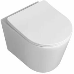Laveo Jari CycleOn wc csésze függesztett dilettációs szivacs nélkül fehér fényes VMJ609S (VMJ609S)