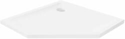 New Trendy Mild ötszögletű zuhanytálca 90x90 cm fehér B-0624 (B0624)