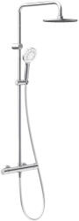 Oltens Atran zuhany készlet fal termosztáttal trópusi zuhany opcióval króm 36500100 (36500100)