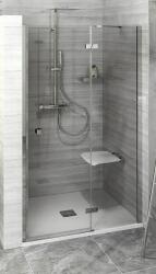 POLYSAN Fortis Line zuhanyajtók 80 cm dönthető króm fényes/átlátszó üveg FL1480R (FL1480R)