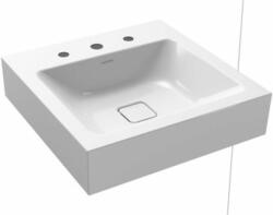 KALDEWEI Cono mosdótál 50x50 cm négyzet klasszikus fehér fényes 908606033001 (908606033001)