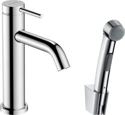 Hansgrohe Tecturis S mosdócsap bidés zuhanyfejjel álló króm 73211000