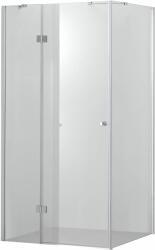 Hagser Gisa zuhanykabin 100x80 cm négyszögletes króm fényes/átlátszó üveg HGR30000020 (HGR30000020)
