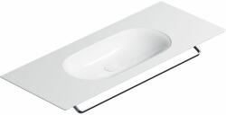 CATALANO Horizon mosdótál 125x50 cm négyszögletes klasszikus-beépíthető-pulttal együtt fehér fényes 0521260001 (0521260001)