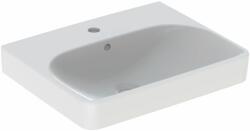 Geberit Smyle Square mosdótál 55x44 cm négyszögletes klasszikus-beépíthető-süllyesztett fehér fényes 500.259. 01.8 (500259018)