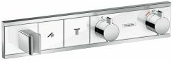 Hansgrohe RainSelect kád és zuhany csaptelep süllyesztett z termosztáttal króm-fehér 15355400