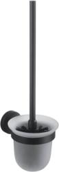 Stella Accessories Classic wc kefe felrögzíthető üveg-fekete 07.430-B