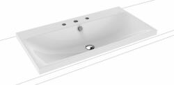 KALDEWEI Silenio mosdótál 90x46 cm négyszögletes mosdótálak fehér matt 904006033001 (904006033001)