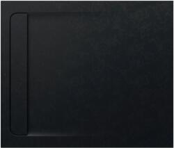 Roca Aquos téglalap alakú zuhanytálca szifonnal 100x80 cm fekete AP6013E832001400 (AP6013E832001400)