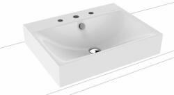 KALDEWEI Silenio mosdótál 60x46 cm négyszögletes mosdótálak fehér matt 904106033001 (904106033001)