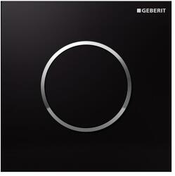 Geberit Typ 10 öblítő gomb piszoárhoz fényezett króm-fekete 116.015. KM. 1 (116015KM1)