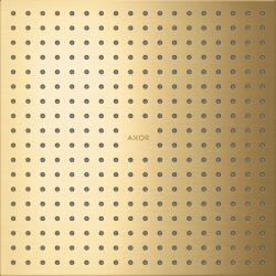 Hansgrohe ShowerSolutions fejzuhany 30x30 cm négyzet arany 35321250 (35321250)