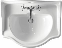 Kerasan Retro mosdótál 69x52 cm klasszikus-beépíthető fekete 104604 (104604)