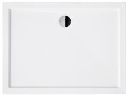 Besco Alpina Slimline téglalap alakú zuhanytálca 120x80 cm fehér BAA-128-P (BAA128P)