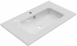 Excellent Pik mosdótál 81x45 cm négyszögletes beépíthető fehér CEEX. 6517.800. WH (CEEX6517800WH)