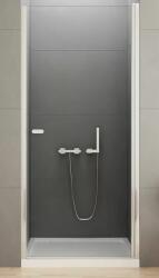 NEW TRENDY New Soleo zuhanyajtók 70 cm dönthető króm fényes/átlátszó üveg D-0119A (D0119A)