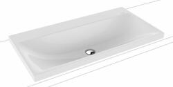 KALDEWEI Silenio mosdótál 90x46 cm négyszögletes mosdótálak fehér 904006313001 (904006313001)