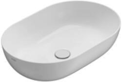 Globo T-Egde mosdótál 60x41 cm ovális mosdótálak fehér B6O60. BI (B6O60BI)