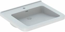 Geberit Selnova Compact Square mosdótál 65x55 cm négyszögletes klasszikus fehér fényes 500.788. 01.7 (500788017)