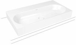 KALDEWEI Centro mosdótál 90x50 cm négyszögletes mosdótálak fehér 903106013001 (903106013001)