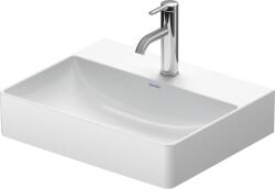 Duravit DuraSquare mosdótál 50x40 cm négyszögletes klasszikus fehér fényes 2356500070 (2356500070)