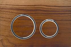 Geberit Sigma50 öblítő gomb WC-hez fényezett króm 115.884. JX. 1 (115884JX1)