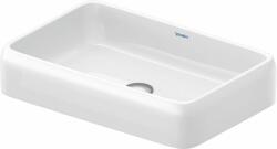 Duravit Qatego mosdótál 60x40 cm négyszögletes beépíthető fehér 2383600079 (2383600079)
