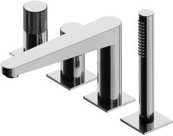 Omnires Contour kád és zuhany csaptelep fürdőkád fölé króm CT8032CR