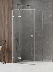 NEW TRENDY Avexa zuhanykabin 120x90 cm négyszögletes króm fényes/átlátszó üveg EXK-1477 (EXK1477)