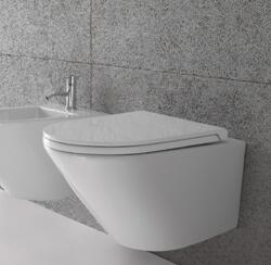 GLOBO Forty3 wc ülőke lecsapodás-gátlós fehér FOR20. BI (FOR20BI)