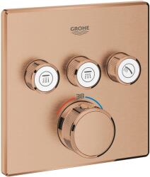 GROHE Grohtherm SmartControl kád és zuhany csaptelep süllyesztett igen Brushed Warm Sunset 29126DL0