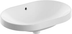 Geberit Variform mosdótál 60x40 cm ovális süllyesztett fehér fényes 500.729. 00.2 (500729002)