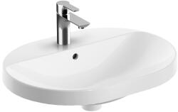 Geberit Variform mosdótál 60x45 cm ovális süllyesztett fehér fényes 500.732. 00.2 (500732002)