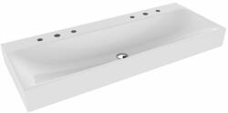 KALDEWEI Silenio mosdótál 120x46 cm négyszögletes klasszikus fehér fényes 904506373001 (904506373001)