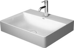 Duravit DuraSquare mosdótál 60x47 cm négyszögletes beépíthető fehér fényes 2353600070 (2353600070)