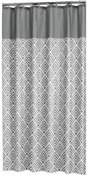 Sealskin Angoli zuhanyfüggöny 180x200 cm fehér-szürke 233561312 (233561312)