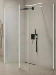 NEW TRENDY New Modus White zuhanykabin fal walk-in 100 cm fehér matt/átlátszó üveg EXK-2279