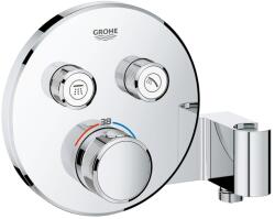 GROHE Grohtherm SmartControl kád és zuhany csaptelep süllyesztett z termosztáttal StarLight Chrome 29120000