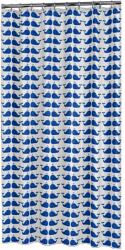 Sealskin Brix zuhanyfüggöny 200x180 cm fehér-kék 210971324
