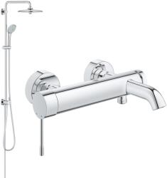 GROHE Készlet zuhany készlet Grohe Euphoria 27421002, kád és zuhany csaptelep Grohe Essence 33624001