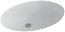Villeroy & Boch Evana mosdótál 50x35 cm ovális alulról beépíthető fehér 61470001 (61470001)