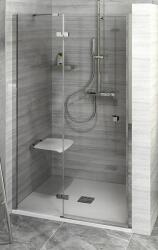 POLYSAN Fortis Line zuhanyajtók 120 cm dönthető króm fényes/átlátszó üveg FL1412L (FL1412L)