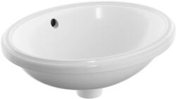 Geberit Variform mosdótál 42x33 cm ovális alulról beépíthető fehér fényes 500.748. 00.2 (500748002)