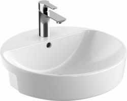 Geberit Variform mosdótál 50x50 cm kerek süllyesztett fehér fényes 500.782. 00.2 (500782002)